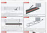 draw clean vector line drawings for products and instruction manuals